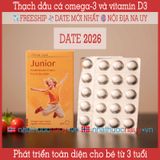  Thạch dầu cá kim cương | Omega-3 và vitamin D cho bé từ 3 tuổi | Lifeline Care Junior 