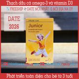  Thạch dầu cá kim cương | Omega-3 và vitamin D cho bé từ 3 tuổi | Lifeline Care Junior 