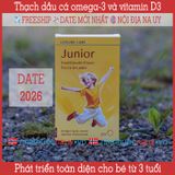 Thạch dầu cá kim cương | Omega-3 và vitamin D cho bé từ 3 tuổi | Lifeline Care Junior 