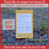  Thạch dầu cá kim cương | Omega-3 và vitamin D cho bé từ 3 tuổi | Lifeline Care Junior 