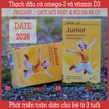  Thạch dầu cá kim cương | Omega-3 và vitamin D cho bé từ 3 tuổi | Lifeline Care Junior 