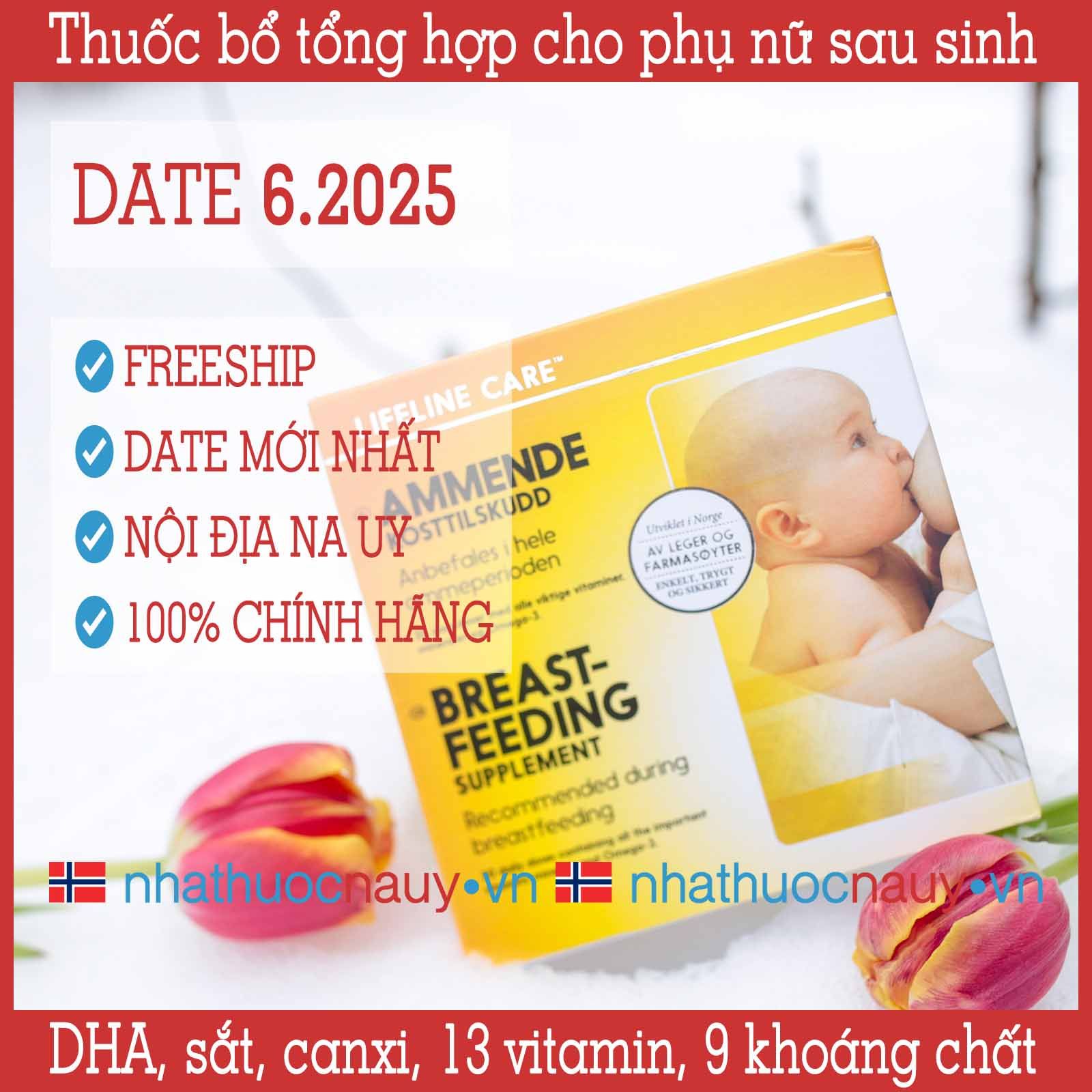  Thuốc bổ tổng hợp cho phụ nữ sau sinh | Lifeline Care Ammende 