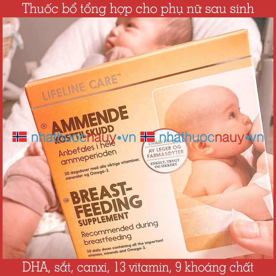  Thuốc bổ tổng hợp cho phụ nữ sau sinh | Lifeline Care Ammende 