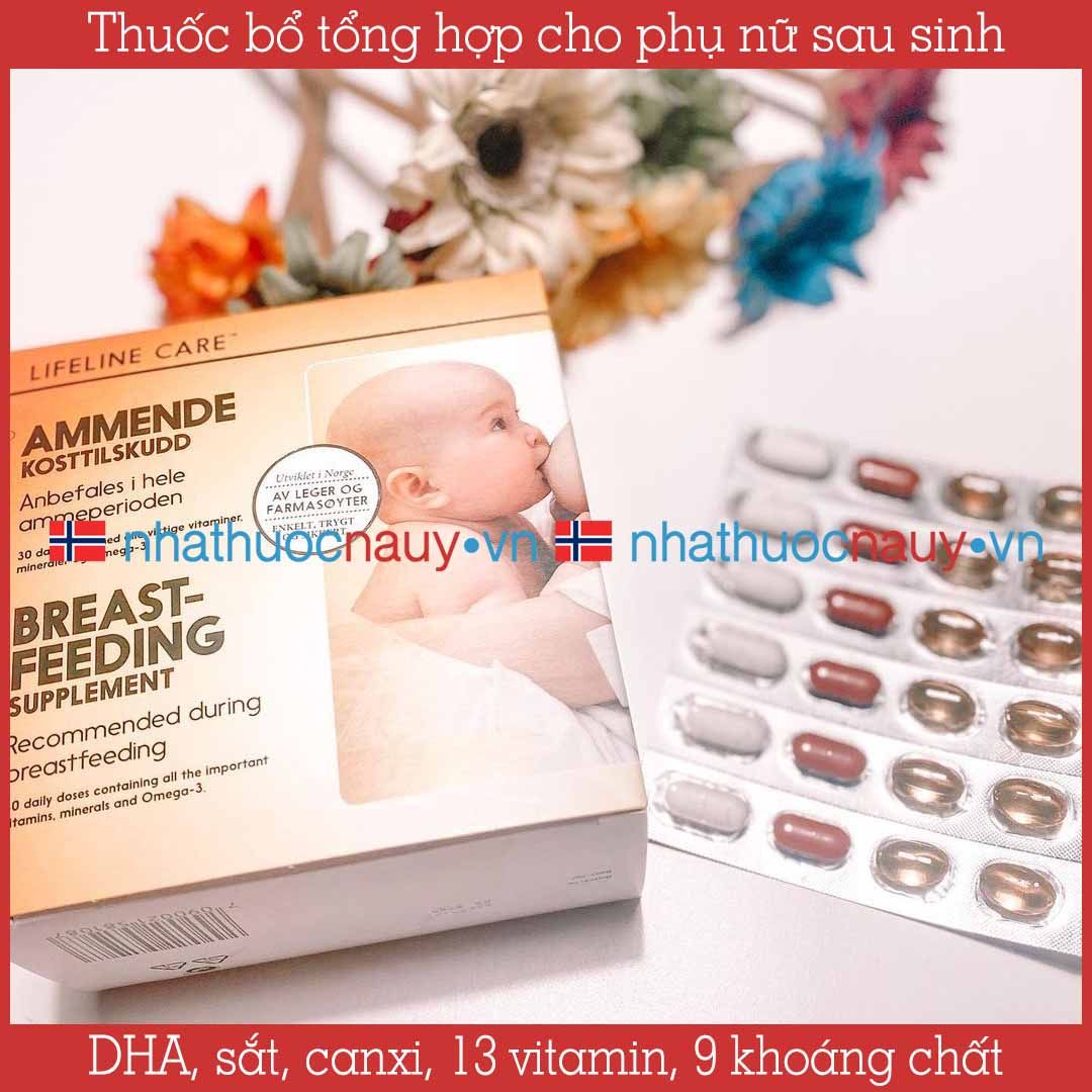  Thuốc bổ tổng hợp cho phụ nữ sau sinh | Lifeline Care Ammende 