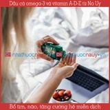  Dầu cá omega-3 và vitamin A-D-E | Möller’s Konsentrert Omega-3 