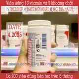  Viên uống tổng hợp 13 vitamin và 9 khoáng chất | Nycoplus Multi 
