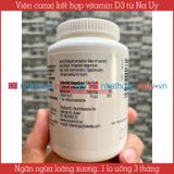  Viên uống canxi kết hợp vitamin D3 | Nycoplus Calcium+ Vitamin D3 