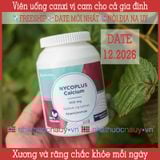  Viên uống canxi vị cam | Nycoplus Calcium 500 mg 