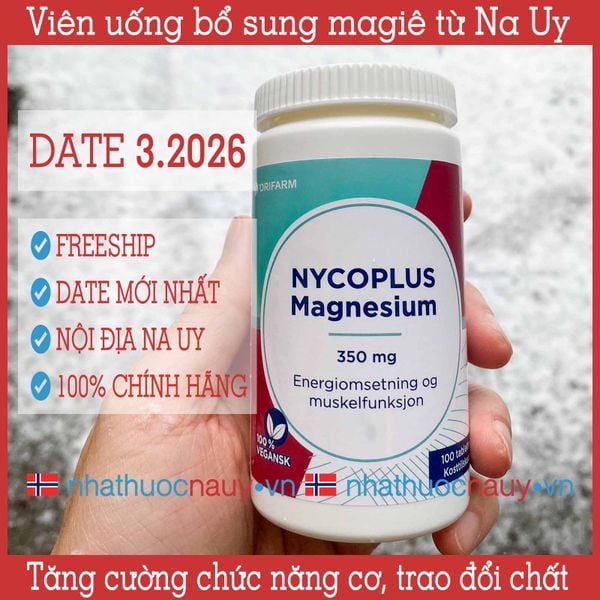  Viên uống magiê Nycoplus Magnesium 