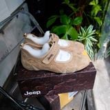  Giày Jeep Lifestyle Shoes Women ’s Low-top Begie [ PX231WAS575 ] 