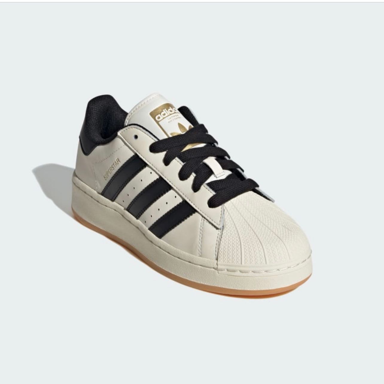  ADIDAS SUPERSTAR XLG W CREAM WHITE/BLACK [ ID5698 ] 