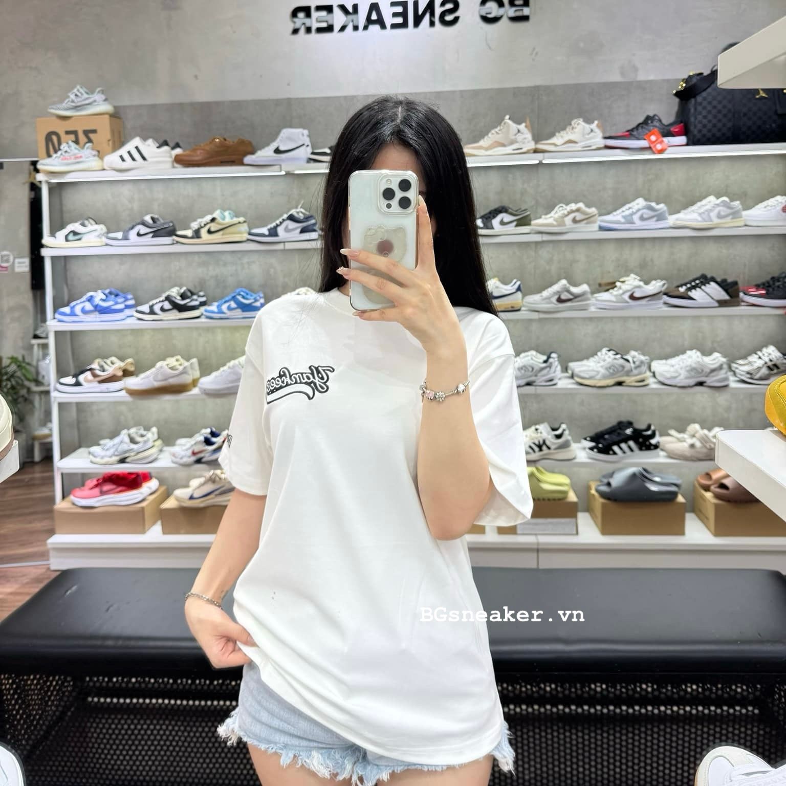  Áo Thun New Era Yankees White Embroi   15678454 