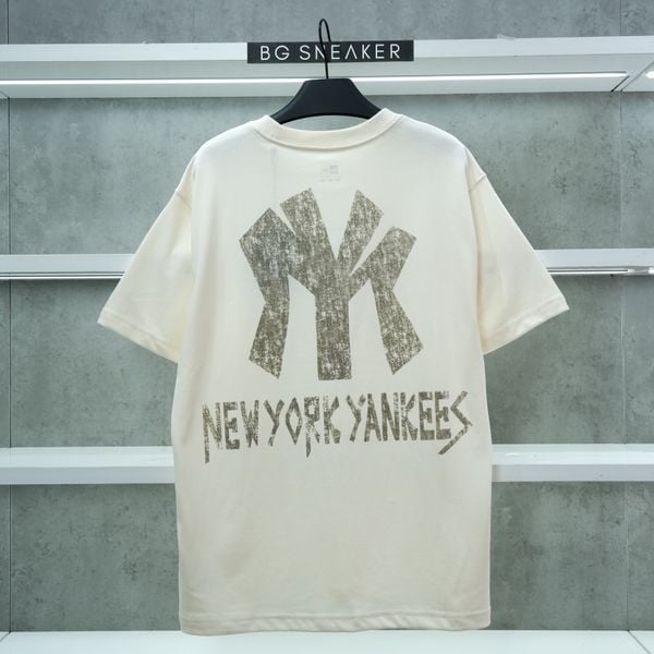  Áo Thun New Era New York Yankees Cream 12224555 