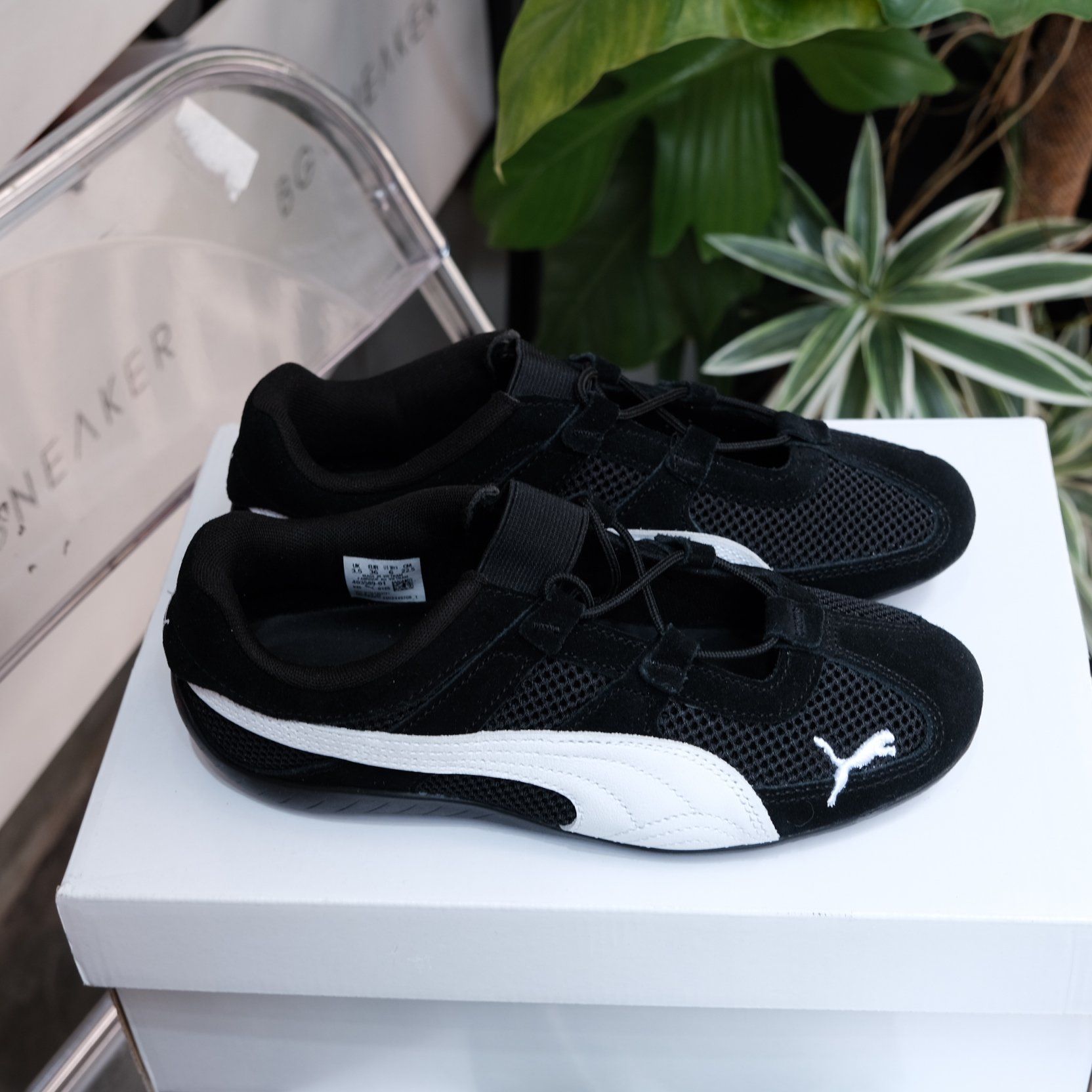  Giày Puma Speedcat Go 'Black White' 403589-01 