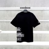  Áo Thun New Era Yankees Black White  12558456 