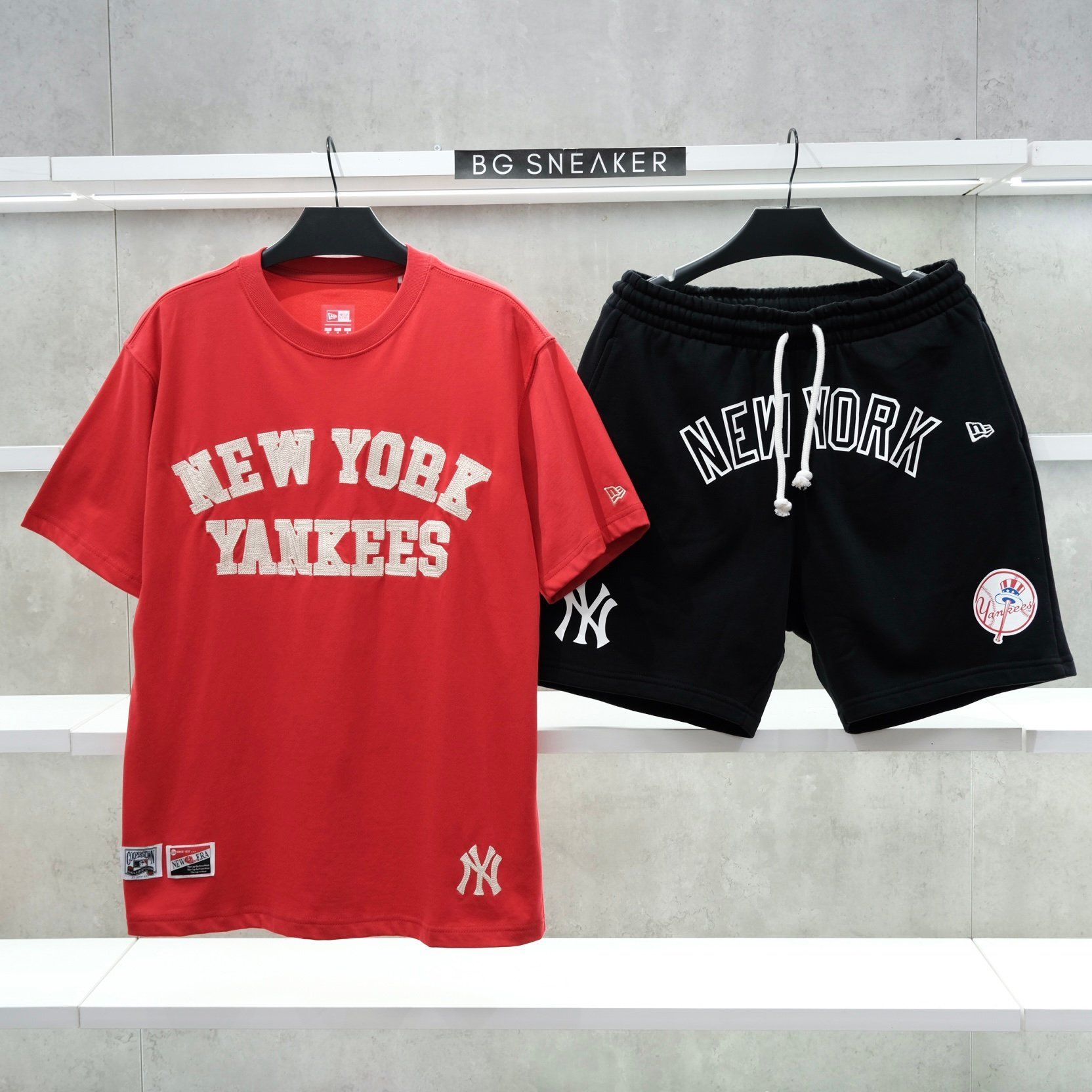  Áo Thun New Era Yankees Red Embroi  12556983 