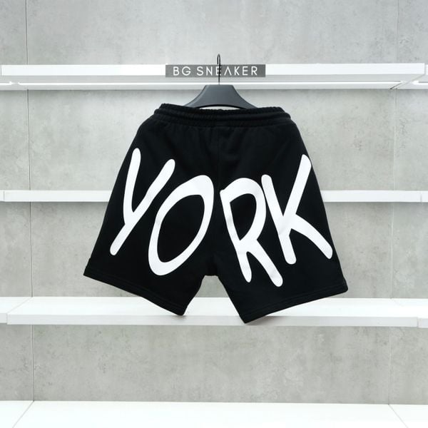  Quần Short New Era NY BLACK WHITE  13225584 