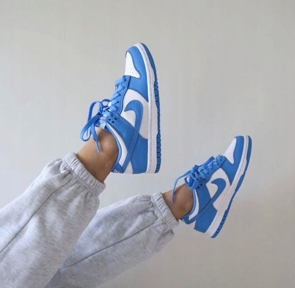  Giày Nike Dunk Low UNC  (GS) CW1590 - 103 