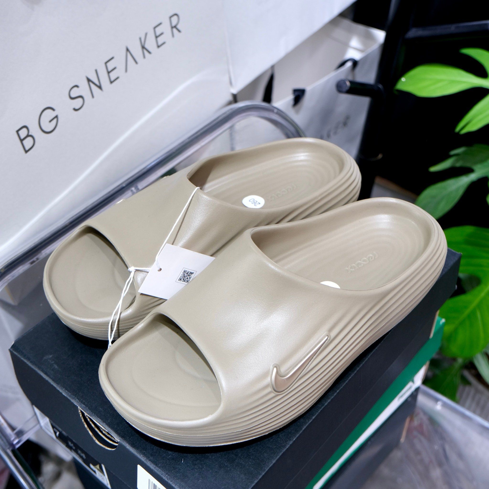  Dép Nike ReactX Rejuven8 Slide ‘Khaki’ HV4479-200 