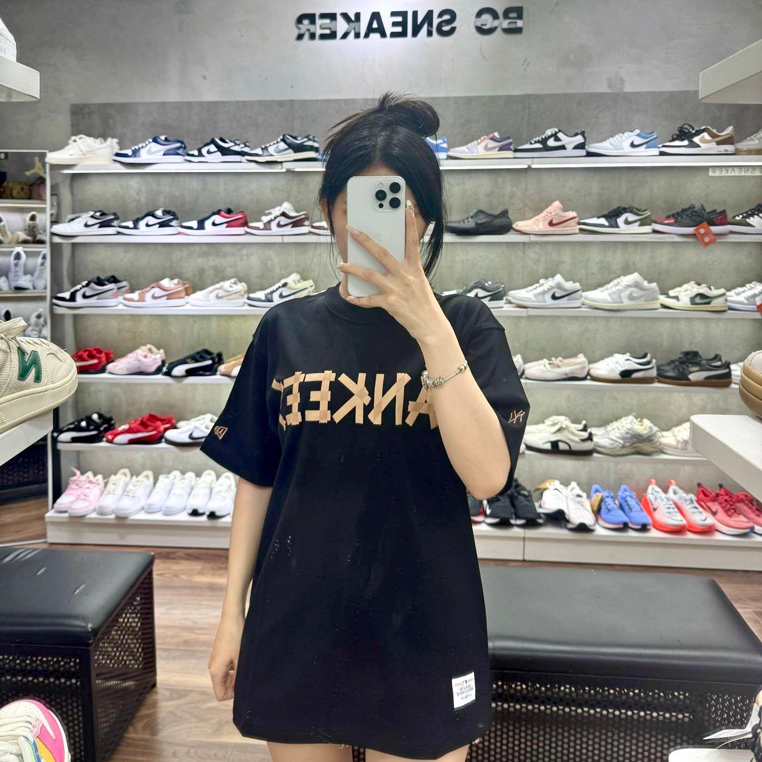  Áo Thun New Era New York Black 12445588 