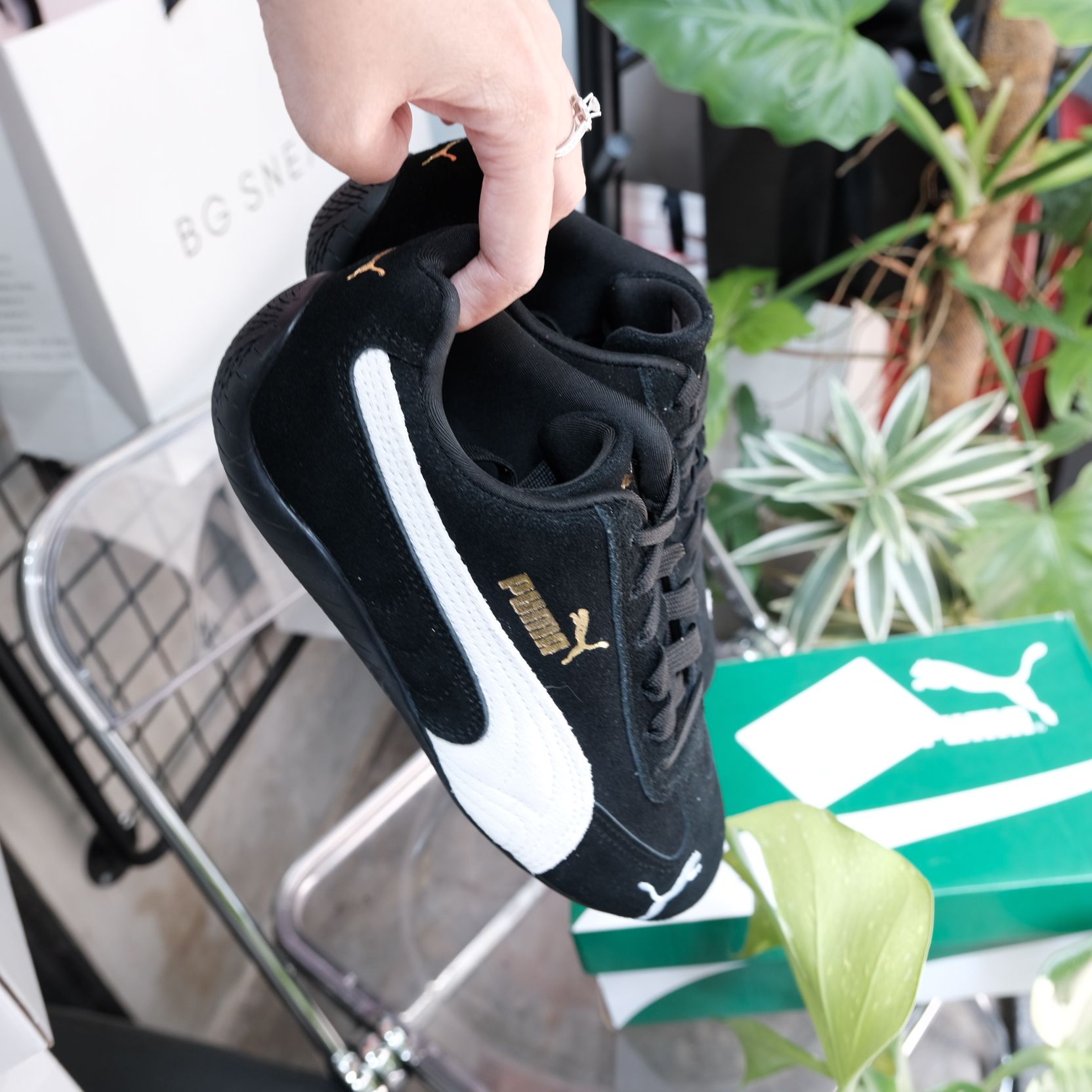  Giày Puma Speedcat OG Black 