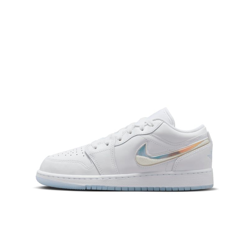  Nike Air Jordan 1 Low ‘Glitter Swoosh’ FQ9112-100 