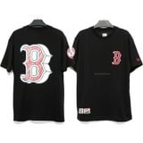  Áo Thun New Era  Boston Red Sox Black Logo Paint 14785688 