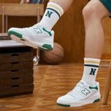 Giày New Balance 550 White Green Cream BB550SWB 