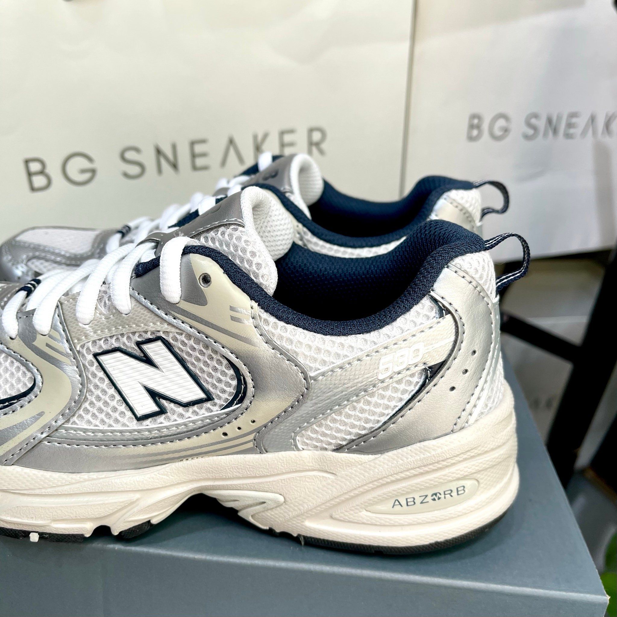 Giày New Balance 530 GS Steel Grey GR530KA 