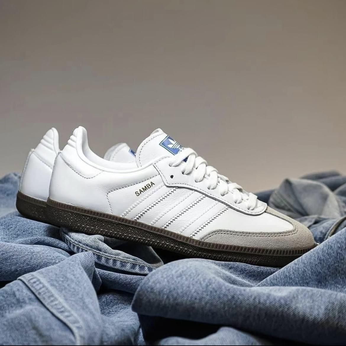  Giày Adidas Samba OG 'White' [ IE3439 ] 
