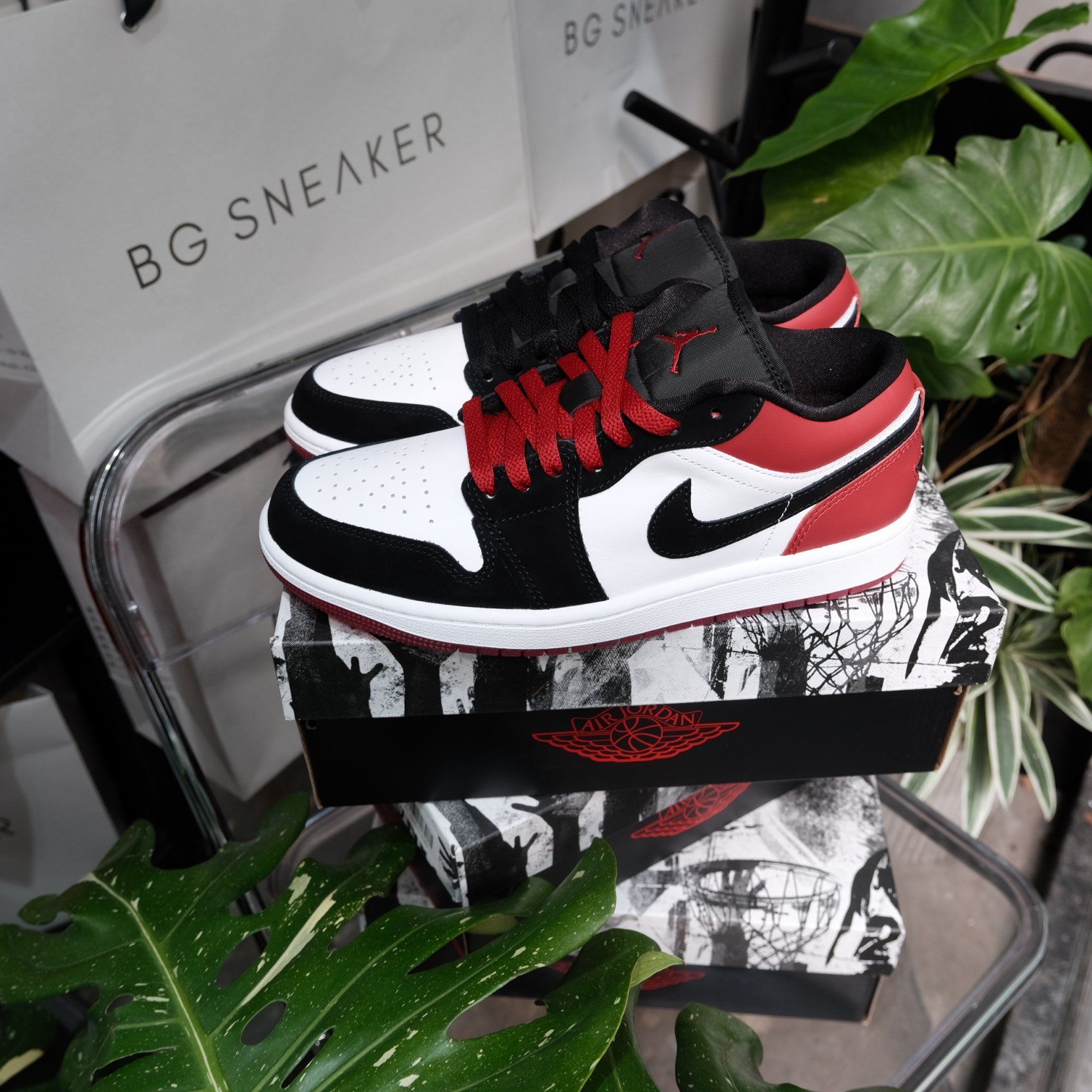  Giày Nike Air Jordan 1 Low SE Black Toe 2025 IB8971-106 