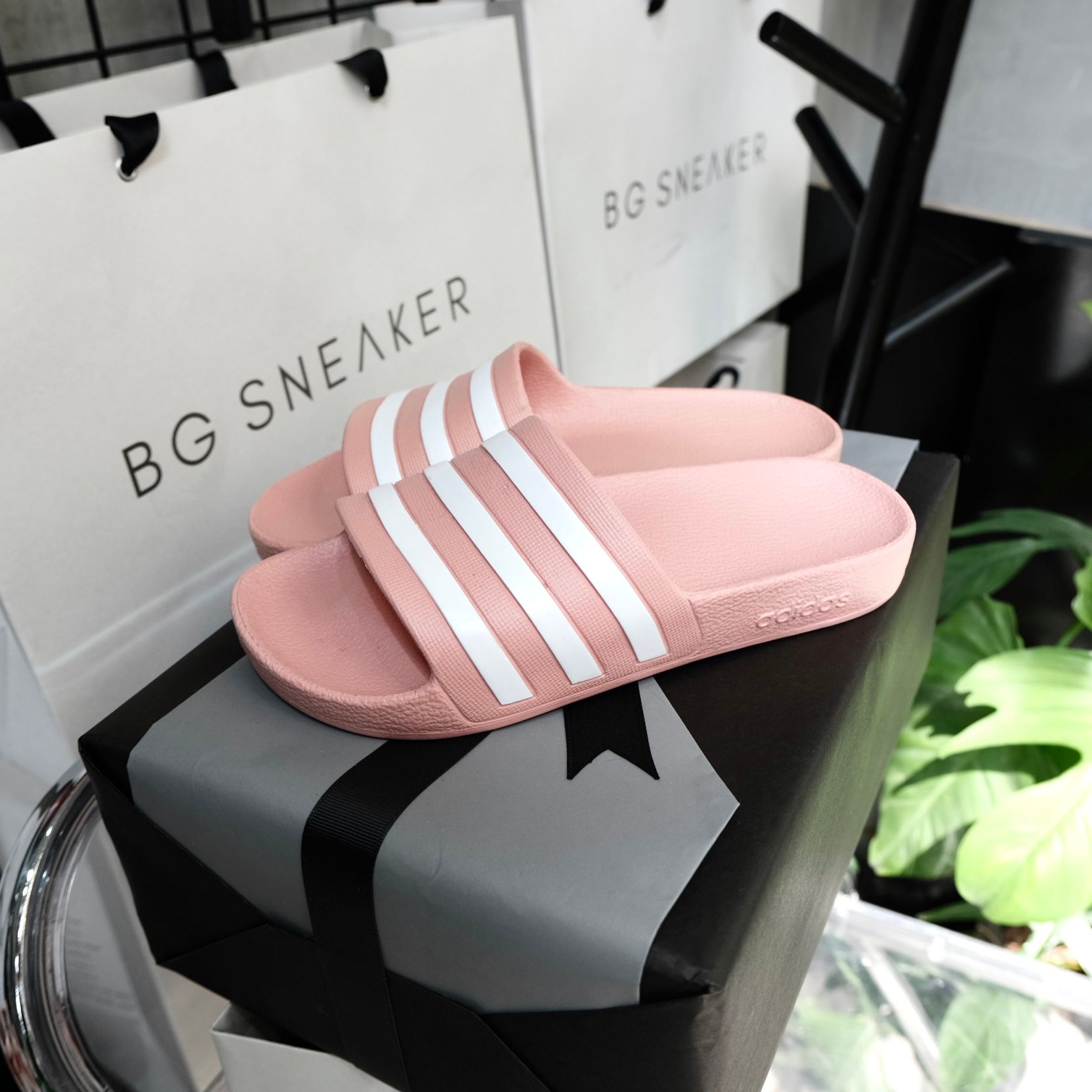 Dép Adidas Adilette Aqua Pink GZ5239 