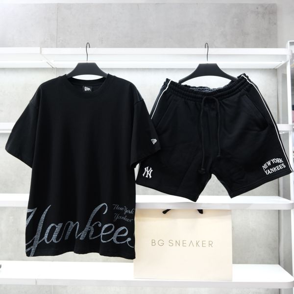  Áo thun New Era New York Yankees Oversized Logo Essential Đen 60431450 