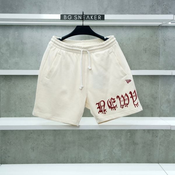  Quần Short New Era Cream Burgundy 14548876 