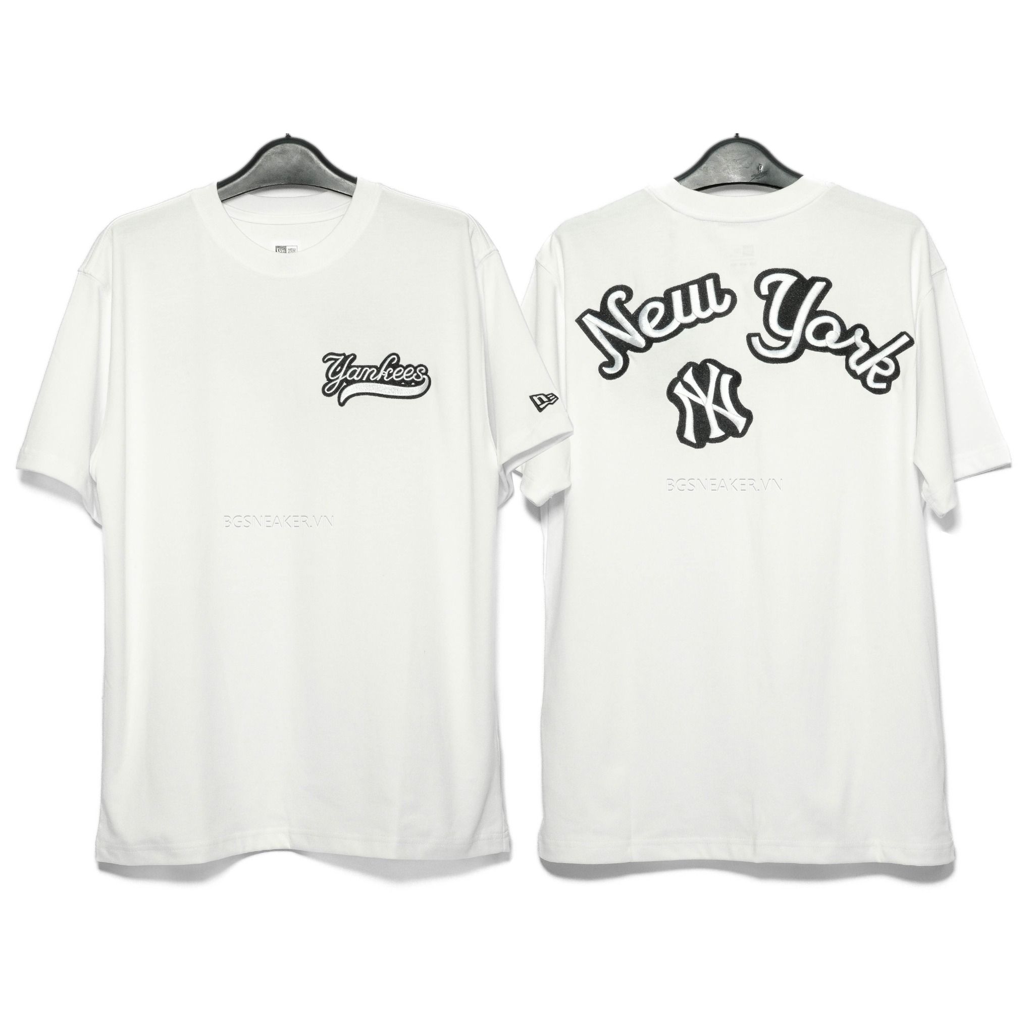  Áo Thun New Era Yankees White Embroi   15678454 