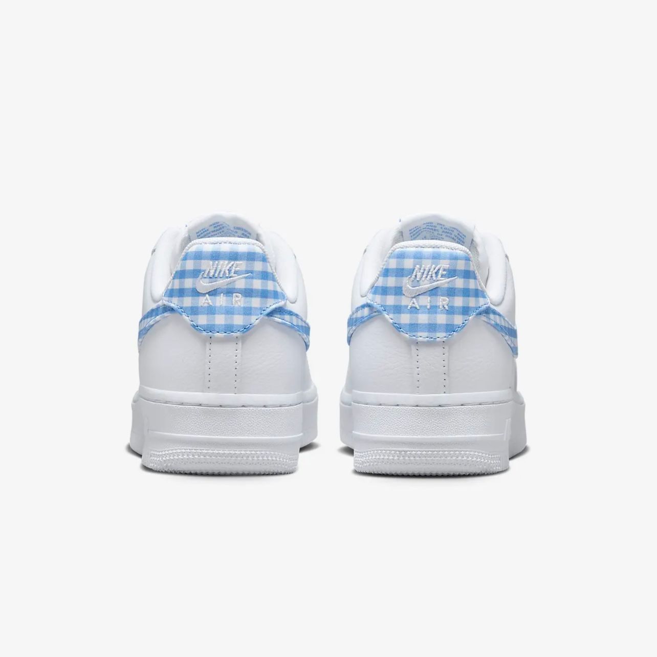  Nike Air Force 1 Low Blue Gingham DZ2784-100 