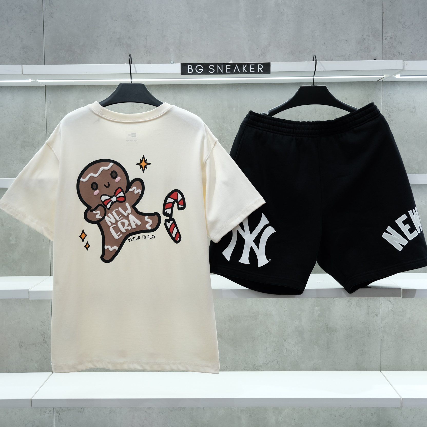  Áo Thun New Era Xmas Cream 14112249 