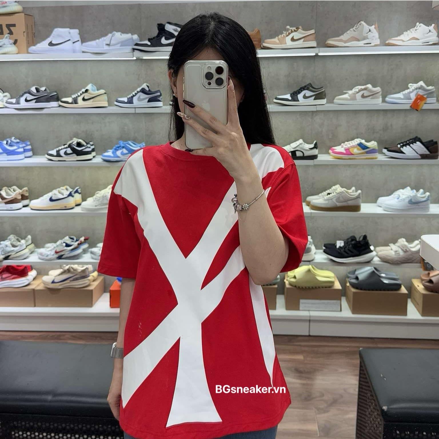  Áo Thun New Era MLB Yankees Big Logo RED 13338757 