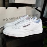  GIÀY Reebok Club C 85 - Cloud White / Trail Brown FZ6012 