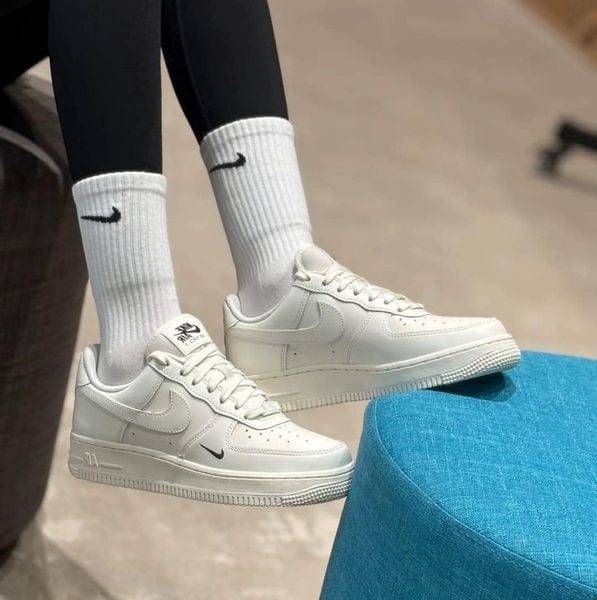 Giày Nike Air Force 1 ’07 ‘Sail Black’ [ HF1058 133 ] 
