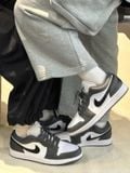  Giày Nike Air Jordan 1 Low GS Iron Grey [ 553560 152 ] 