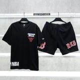  ÁO THUN NEW ERA Chicago Bulls Neon Black  60292338 