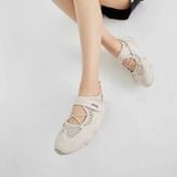  Giày Jeep Lifestyle Shoes Women ’s Low-top Begie  [ PX241WAS932 ] 