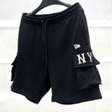 Quần Short New Era NY BLACK logo White 15556549 