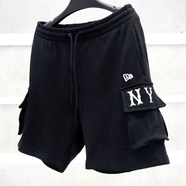  Quần Short New Era NY BLACK logo White 15556549 