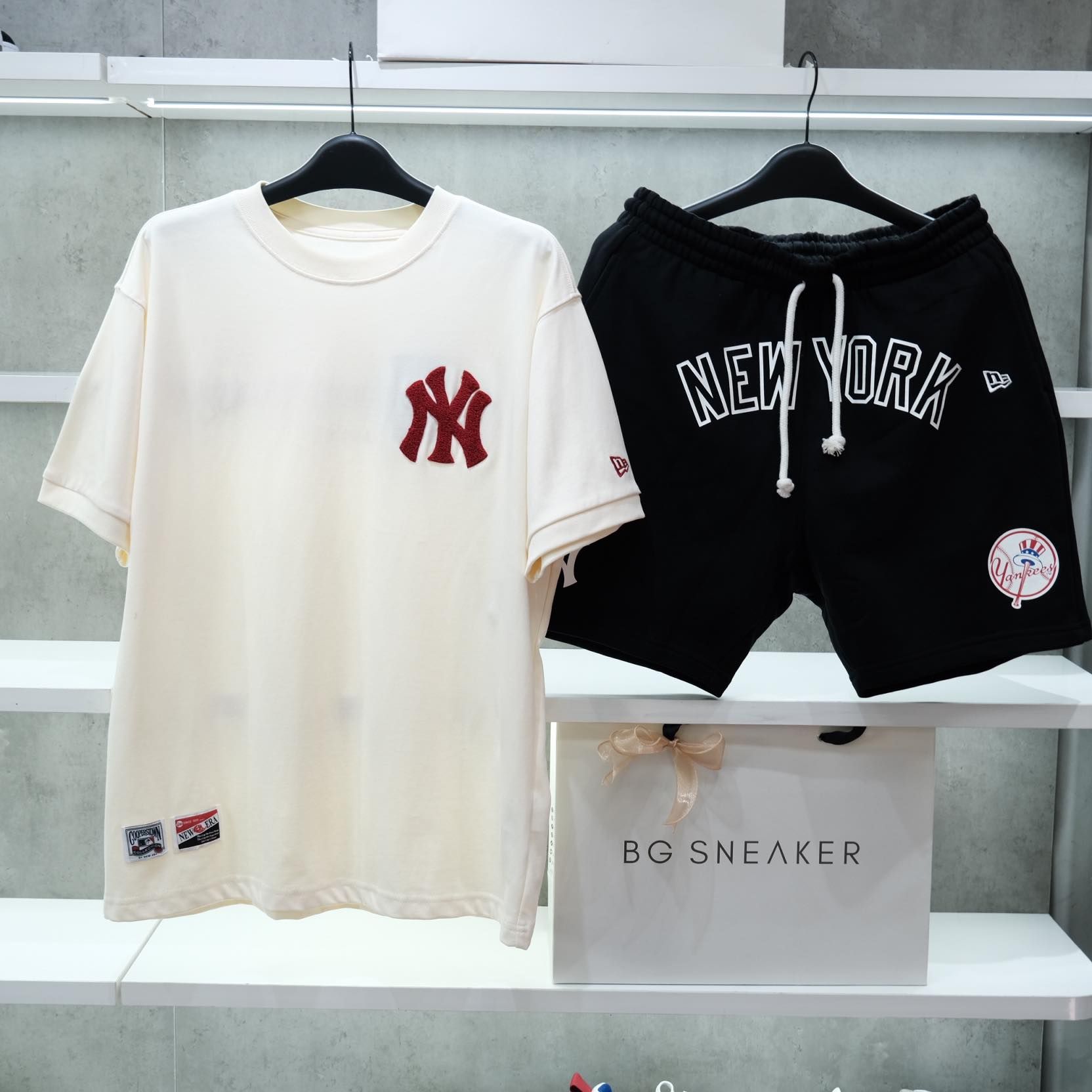  Áo Thun New Era NY Red Cream Embroi 15588791 