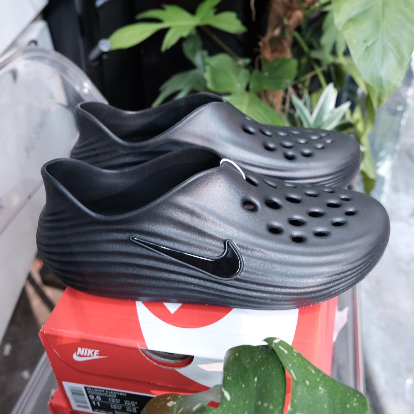  Giày Nike ReactX Rejuven 8 ‘Triple Black’ [HV5060 001] 