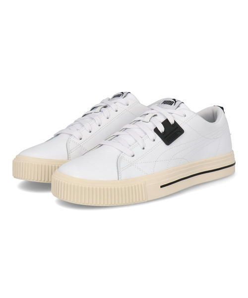  PUMA  Ever Sneakers White Black 383029-03 