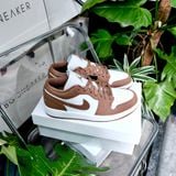  Giày Nike Air Jordan 1 Low Archaeo Brown White DC0774-202 