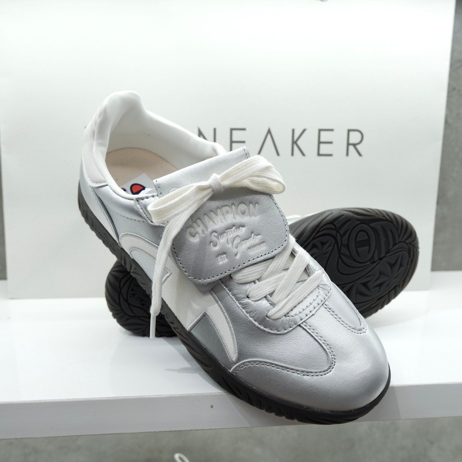  Giày Champion Essentials Champ T-Trainer  Sliver U5AFCTW15B1 